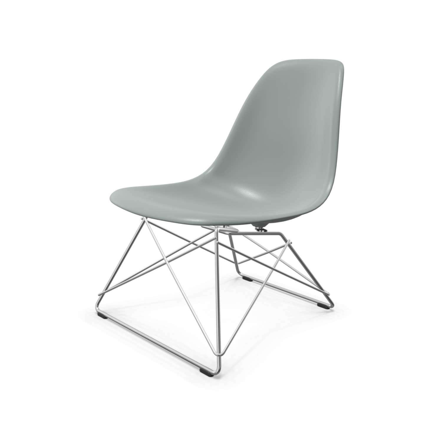 Eames Plastic Side Chair RE LSR