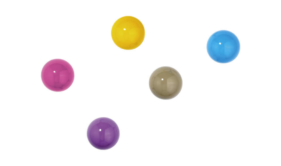 Wandhaken DOTS 5er Set