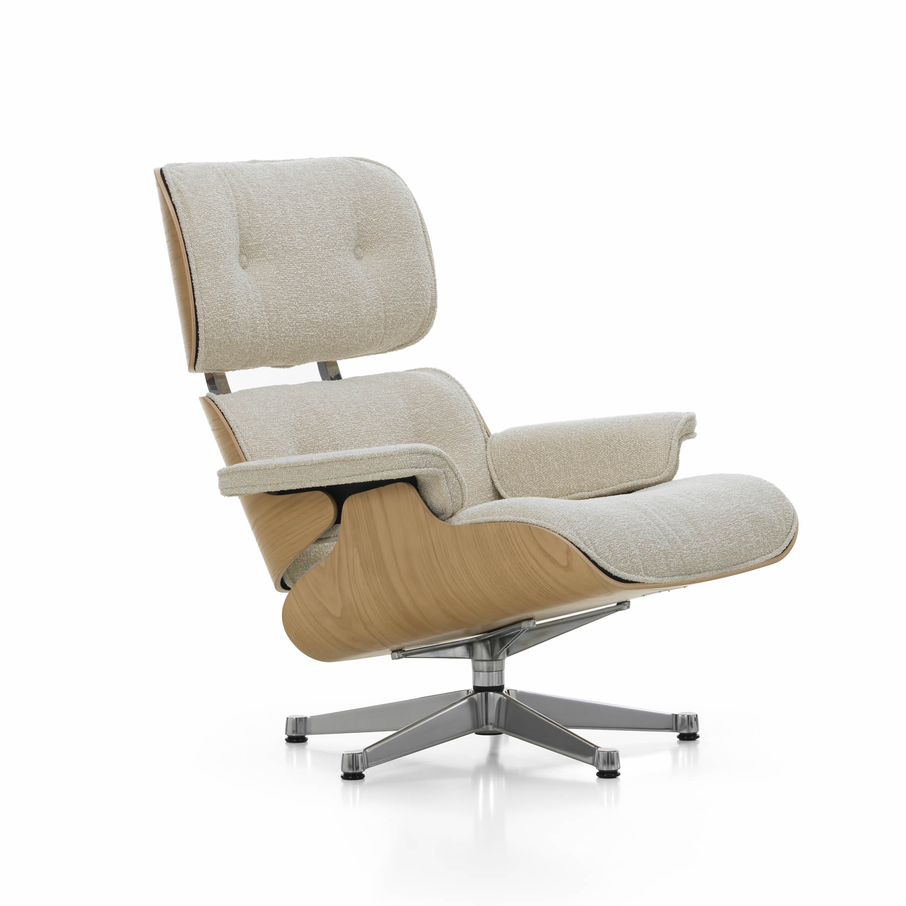Eames Lounge Chair Kastanie natur