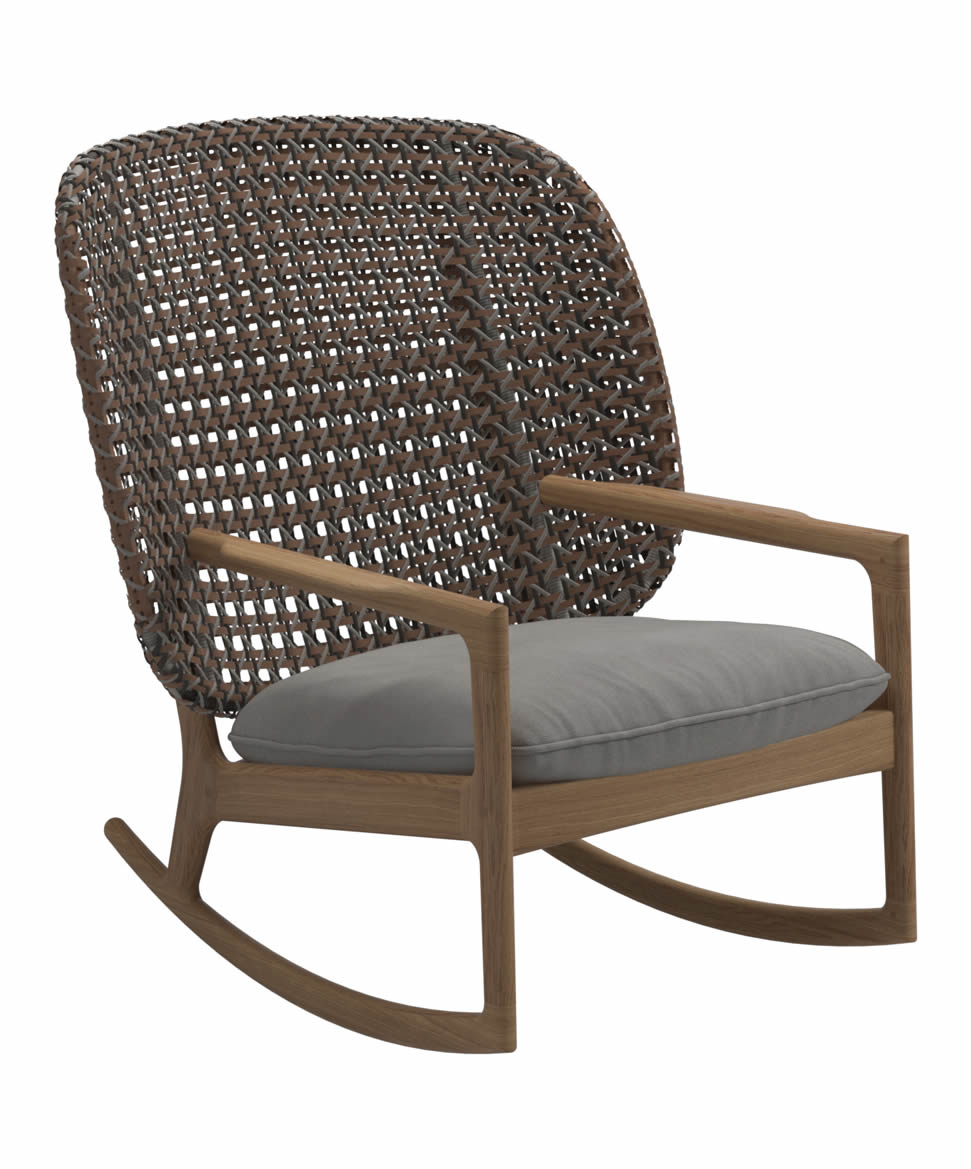 Kay Schaukelstuhl Highback Rocking Chair