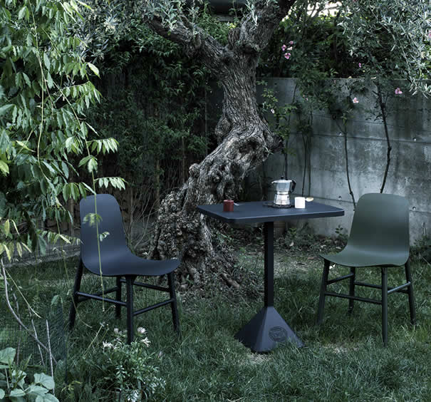 Sharky Stuhl Aluminiumgestell