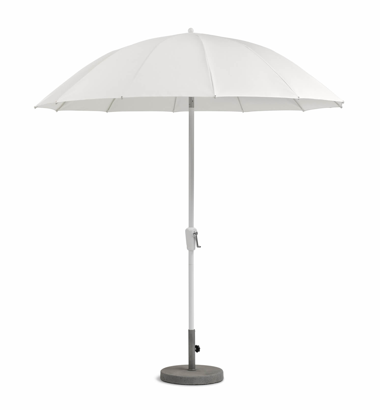 Pagodenschirm mit Bodenplatte