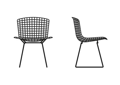 knoll-international-bertoia-stuhl-grafik