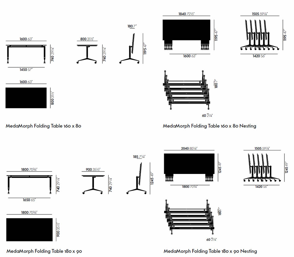 vitra-medamorph-folding-table-abmessungen