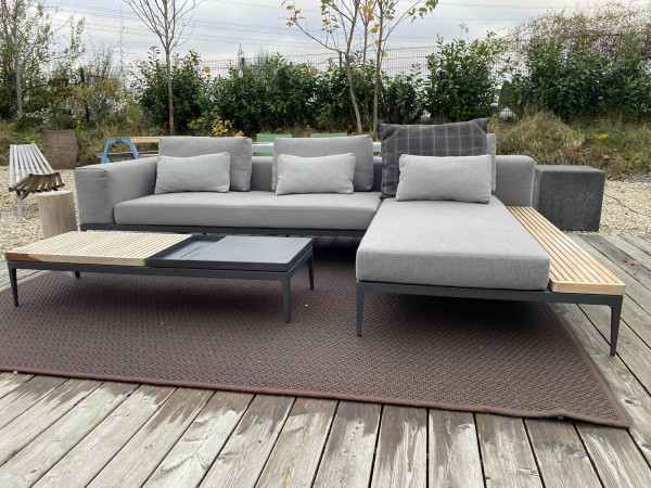 Gartengruppe Grid mit Couchtisch + Konsoltisch Ausstellungsstück