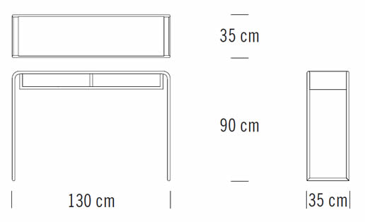 thonet-b-108-konsoltisch-abmessungen