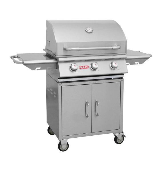 Steer Edelstahl Gasgrill