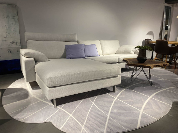 Eckgarnitur Conseta 17646 + Kuschelkissen Space 18397 18396 Ausstellungsstück