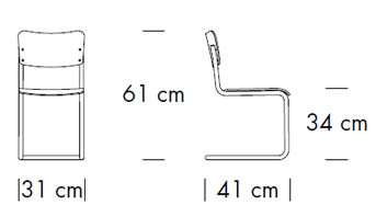 thonet-s43k-kinderstuhl-abmessungen