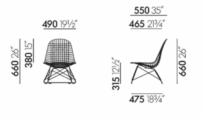 Vitra-Wire-Chair-LKR_abmessungen