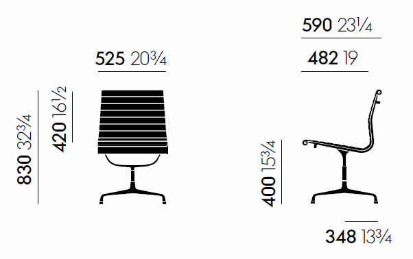 vitra-ea-105-aluminium-chair-abmessungen