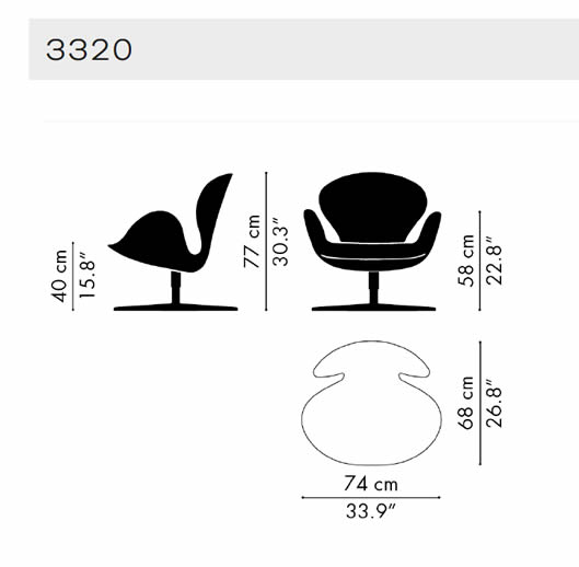 fritz-hansen-swan-chair-abmessungen