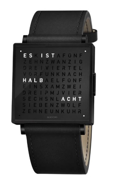 Armbanduhr "Black Steel"