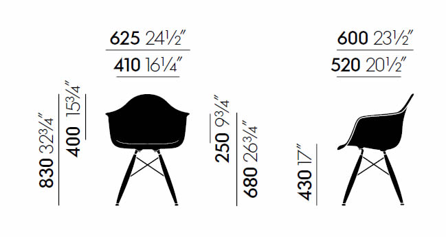 vitrea-daw-eames-plastic-chair-abmessungen