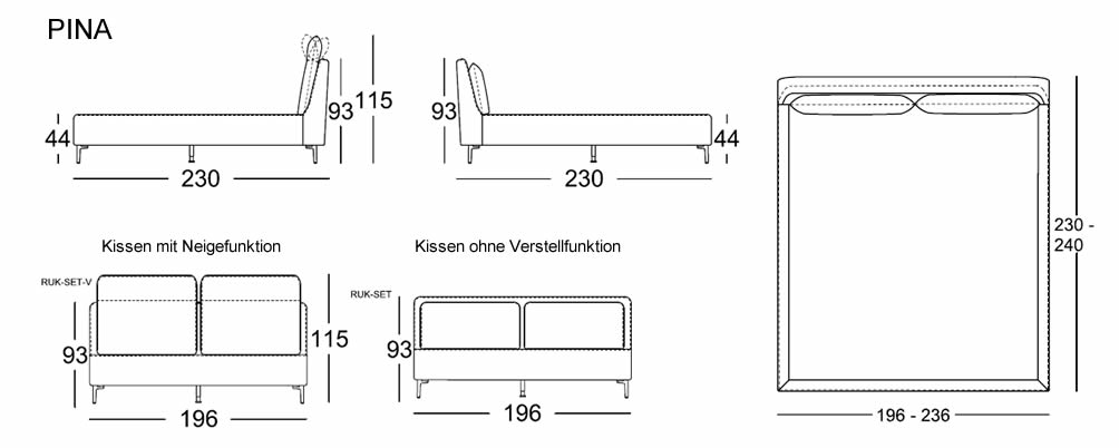 rolf-benz-bett-pina-abmessungen