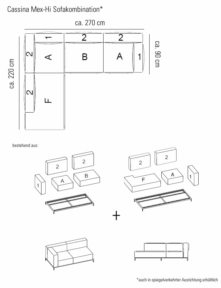 cassina-mex-hi-sofa-kombination-abmessungen