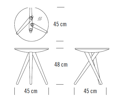 thonet-beistelltisch-1025-abmessungen