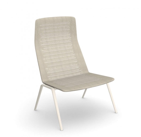 Zebra Knit Lounge Chair Highback Hochlehner