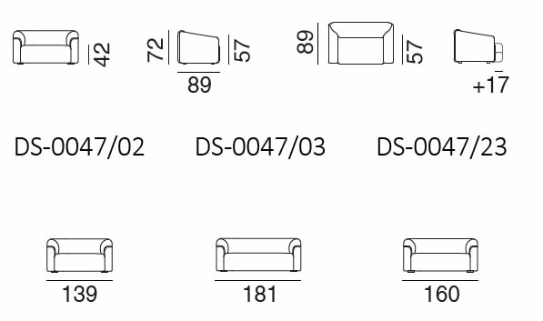 desede-ds-47-sofa-abmessungen