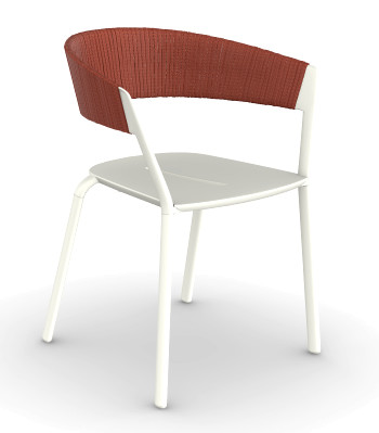 Ria Dining Armchair mit gewebtem Seil