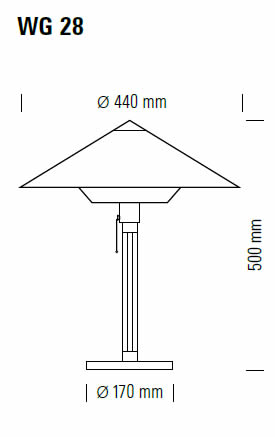 tecnolumen-wg28-abmessungen