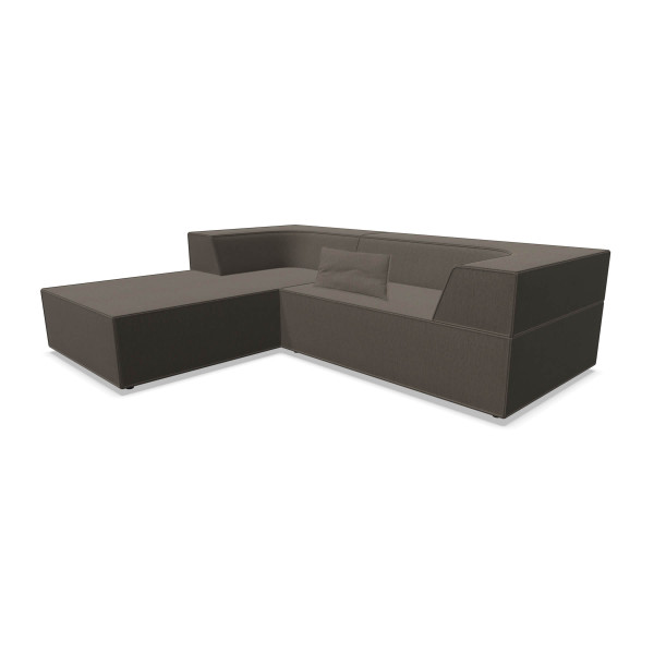 TRIO Ecksofa mit Gratis Kuschelkissen