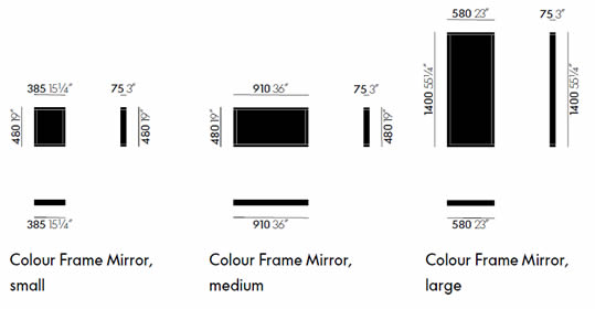 vitra-colour-frame-mirrors-abmessungen
