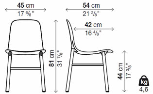 kristalia-sharky-stuhl-aluminium-abmessungen