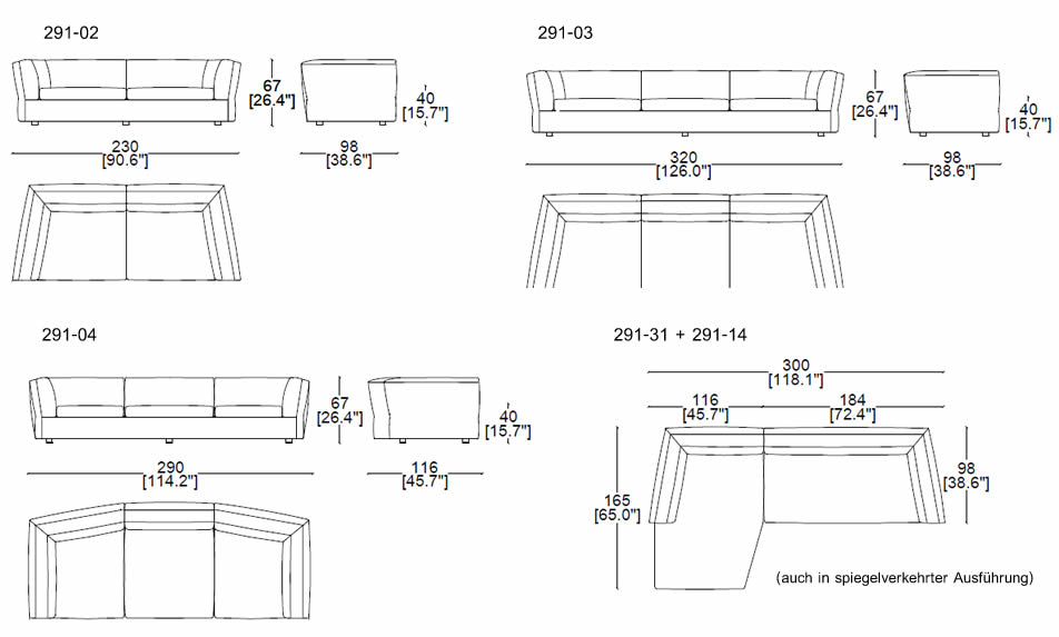 cassina-dress-up-291-sofa-abmessungen