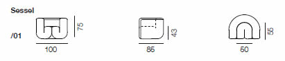 de-sede-ds-707-sessel_abmessungen