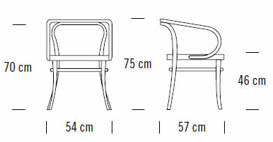 thonet-209-bugholzstuhl-abmessungen