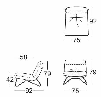 rolf-benz-sessel-394-abmessungen