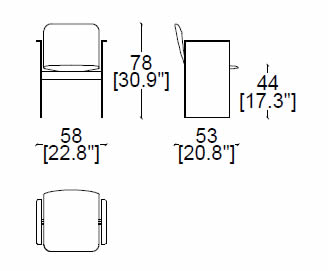 cassina-flutz-stuhl-abmessungen